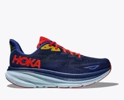 Hoka Bellwether Blue/Dazzling Blue Clifton 9 Men's Running Shoes 1127895-BBDGB
