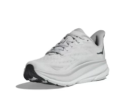 Hoka Nimbus Cloud/Steel Wool Clifton 9 Men's Running Shoes 1127895-NCSW 11 Hoka Nimbus Cloud/Steel Wool Clifton 9 Men's Running Shoes 1127895-NCSW -Vogue Shoes 1127895 ncsw 3 white bkg resized