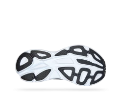Hoka Black/White Bondi 8 Womens Running Shoes 1127952-BWHT -Vogue Shoes 1127952 bwht 6 resized