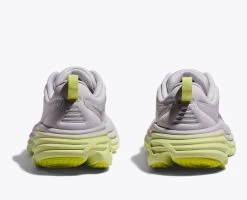 Hoka Nimbus Cloud/Luminary Green Bondi 8 Women's Athletic Shoes 1127952-NCLG -Vogue Shoes 1127952 nclg 5 resized