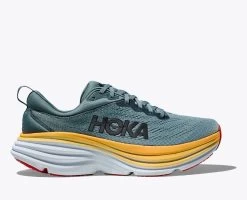 Hoka Goblin Blue/Mountain Spring Bondi 8 Wide Width Men's Athletic Shoes 1127953-GBMS