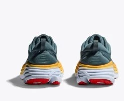 Hoka Goblin Blue/Mountain Spring Bondi 8 Wide Width Men's Athletic Shoes 1127953-GBMS -Vogue Shoes 1127953 and 1123202 gbms 5 resized