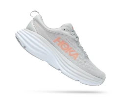 Hoka Harbor Mist/Lunar Rock Wide Width Women's Athletic Shoes 1127954-HMLR -Vogue Shoes 1127954 hmlr 2 wht bkg resized