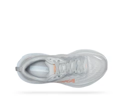 Hoka Harbor Mist/Lunar Rock Wide Width Women's Athletic Shoes 1127954-HMLR -Vogue Shoes 1127954 hmlr 5 wht bkg resized