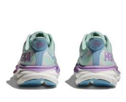Hoka Sunlit Ocean/Lilac Mist Clifton 9 Women's Wide Width Running Shoes 1132211-SOLM -Vogue Shoes 1132211 solm 5 white bkg resized