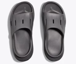 Hoka Grey/Grey Ora Recovery Slide 3 Men's Slides 1135061-GYGY -Vogue Shoes 1135061 gygy 6 2 resized