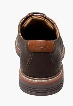 Florsheim Brown Norwalk Plain Toe Oxford Men's Dress Shoes 11369-215 -Vogue Shoes 11369 215 7 resized