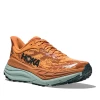 Hoka Amber Haze/Brown Stinson 7 Men's Running Shoes 1141530-AHAB -Vogue Shoes 1141530 ahab 6 wht bkg resized