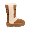 Ugg Chestnut Classic Chillapeak Tall Women's Boots 1145990-CHE -Vogue Shoes 1145990 che white bkg 9.27.23
