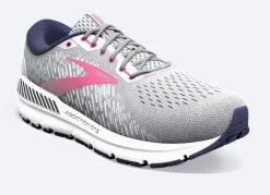 Brooks Oyster/Peacoat/Lilac Rose Addiction GTS 15 Womens Running Shoes 120352-054