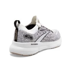 Brooks White/Black/Cream Glycerin StealthFit 20 Women's Road Running Shoes 120372-163 -Vogue Shoes 120372163 6 resized
