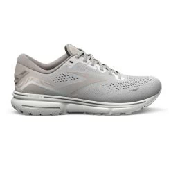 Brooks White/Crystal Grey/Glass Women's Ghost 15 Running Shoes 120380-189 -Vogue Shoes 120380189 l resized