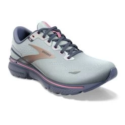 Brooks Spa Blue/Neo Pink/Copper Ghost 15 Women's Running Shoes 120380-492 -Vogue Shoes 120380492 a resized