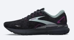 Brooks Black/Light Blue/Purple Adrenaline GTS23 Women's Road Running Shoes 120381-072 -Vogue Shoes 120381 072 4 resized