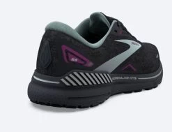 Brooks Black/Light Blue/Purple Adrenaline GTS23 Women's Road Running Shoes 120381-072 -Vogue Shoes 120381 072 5 resized