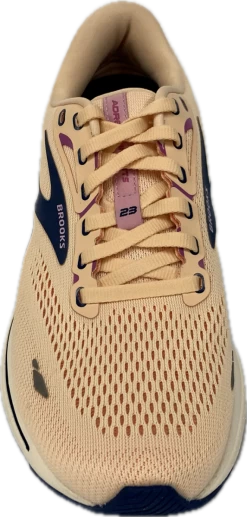 Brooks Apricot Adrenaline GTS 23 Women's Road Running Shoes 120381-795 -Vogue Shoes 120381 795 solo 3