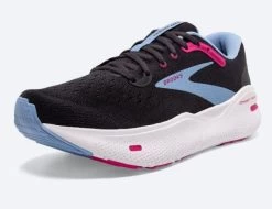 Brooks Ebony/Open Air/Lilac Rose Ghost Max Women's Running Shoes 120395-082 -Vogue Shoes 120395 082 7 resized 1