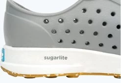 Native Grey Sugarlite Youth Sneakers 12110600-1493 -Vogue Shoes 12110600 and 15110600 1493 4 resized