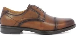 Florsheim Midtown Cap Toe Oxford Cognac Leather Mens Dress 12138-221