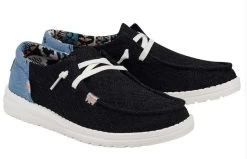Hey Dude Black Wendy Boho Womens Shoes 121414790