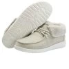 Hey Dude Cream Britt Womens Shoes 121770150