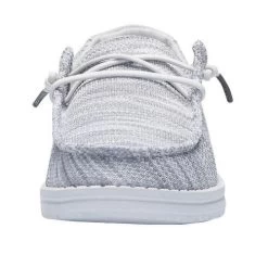 Hey Dude Glacier Grey Wendy Sox Womens Casual Shoes 121922672 13 Hey Dude Glacier Grey Wendy Sox Womens Casual Shoes 121922672 -Vogue Shoes 121922672 3