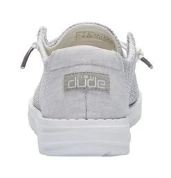 Hey Dude Glacier Grey Wendy Sox Womens Casual Shoes 121922672 12 Hey Dude Glacier Grey Wendy Sox Womens Casual Shoes 121922672 -Vogue Shoes 121922672 5