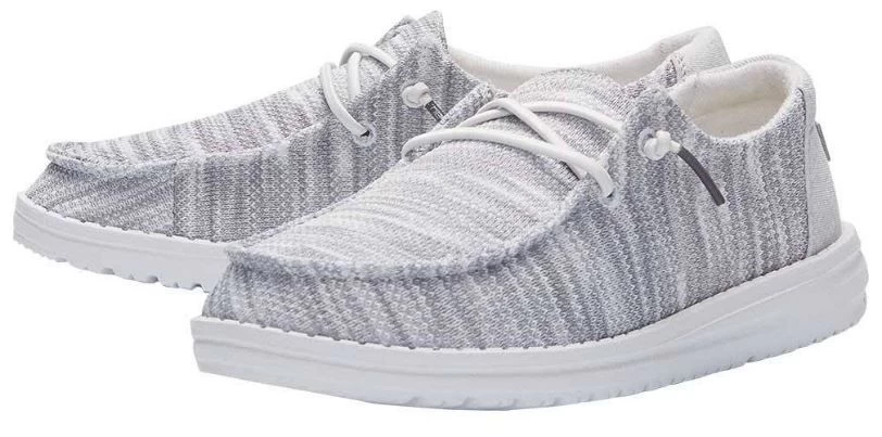 Hey Dude Glacier Grey Wendy Sox Womens Casual Shoes 121922672 4 Hey Dude Glacier Grey Wendy Sox Womens Casual Shoes 121922672 - Image 2