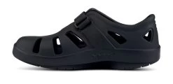 Oofos Black Oocandoo Mens Sandals M1300-BLACK -Vogue Shoes 1300black and m1300 black 4 resized