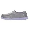 Hey Dude Sparkling Grey Lilac Wendy Youth Sparkling Girls Casual Shoes 130123166 -Vogue Shoes 130123166 1