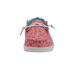Hey Dude Pink Sprinkles Wendy Youth Print Casual Shoes 130125037 -Vogue Shoes 130125037 3