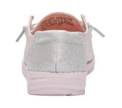 Hey Dude Sparkling Pink Wendy Youth Canvas Shoes 130126833 -Vogue Shoes 130126833 4
