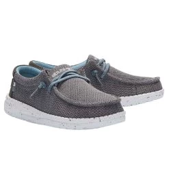 Hey Dude SharkSkin Wally Sox Youth Casual Shoes 130133217