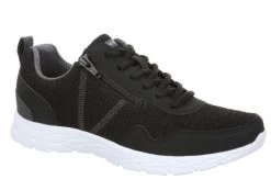 Vionic Black Jetta Womens Zip Entry Athletic Sneakers 1308151-001