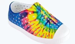 Native Neon Tie-Dye Jefferson Print Little Kids Shoes 131001-8994-C