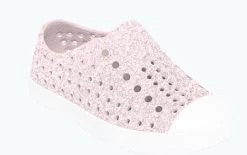 Native Milk Pink Bling/Shell White Jefferson Bling Children Shoes 13100112-6805