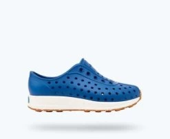 Native Victoria Blue/Shell White/Mash Speckle Rubber Robbie Sugarlite Junior (Big Kid) Sneakers 12110600-4352