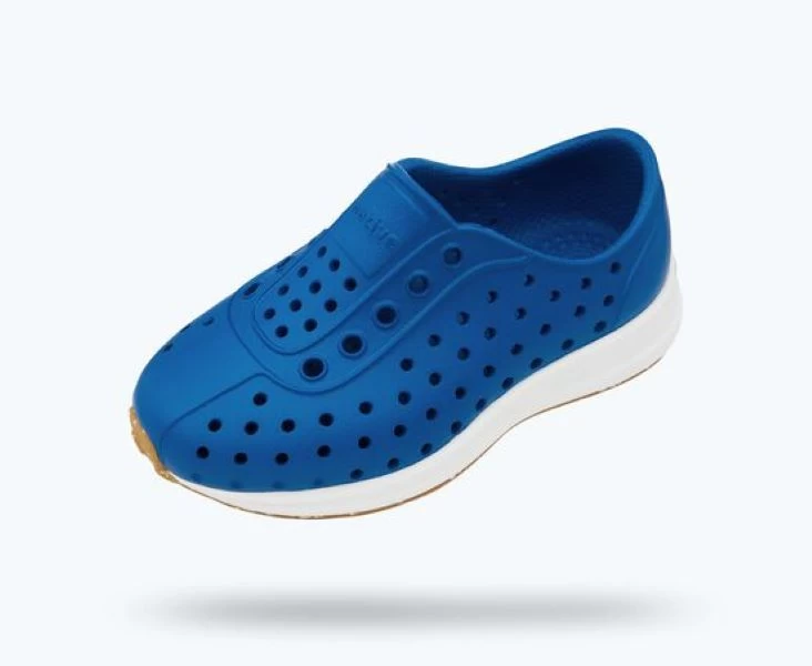 Native Victoria Blue/Shell White/Mash Speckle Rubber Robbie Sugarlite Junior (Big Kids) Children's Sneakers 13110600-4352 4 Native Victoria Blue/Shell White/Mash Speckle Rubber Robbie Sugarlite Junior (Big Kids) Children's Sneakers 13110600-4352 - Image 2