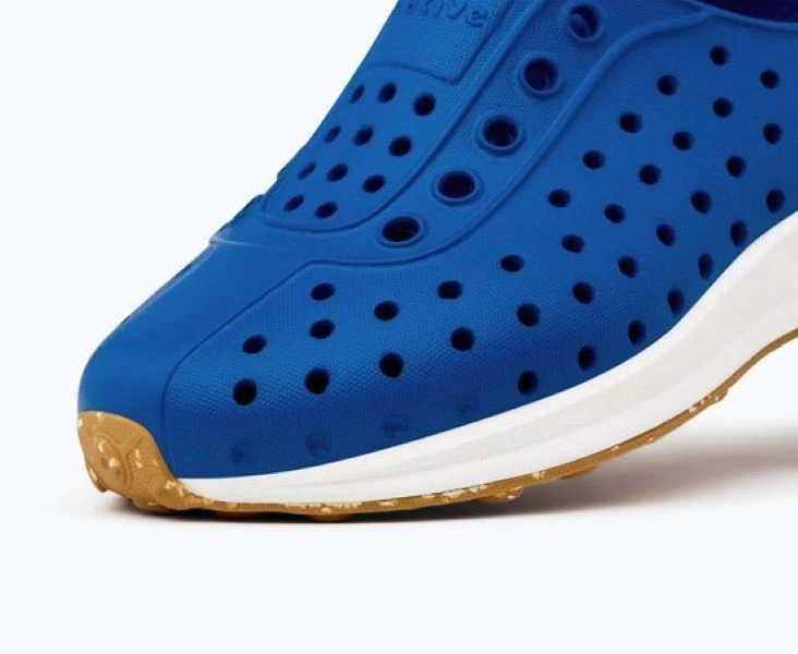 Native Victoria Blue/Shell White/Mash Speckle Rubber Robbie Sugarlite Junior (Big Kids) Children's Sneakers 13110600-4352 5 Native Victoria Blue/Shell White/Mash Speckle Rubber Robbie Sugarlite Junior (Big Kids) Children's Sneakers 13110600-4352 - Image 3