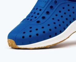 Native Victoria Blue/Shell White/Mash Speckle Rubber Robbie Sugarlite Junior (Big Kid) Sneakers 12110600-4352 -Vogue Shoes 13110600 15110600 12110600 4352 4 resized 2