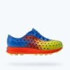 Native UV Blue/Fire Red/Chartreuse Flame/Celery Speckle Rubber Youth Robbie Sugarlite Print Shoes 13110601-4086 -Vogue Shoes 13110601 and 15110601 4086 1 resized flp 1