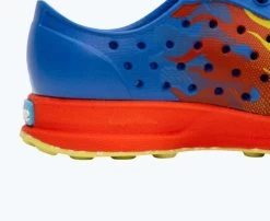 Native UV Blue/Fire Red/Chartreuse Flame/Celery Speckle Rubber Youth Robbie Sugarlite Print Shoes 13110601-4086 -Vogue Shoes 13110601 and 15110601 4086 4 resized 1