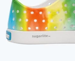 Native Shell White/Shell White/Rain Tie Dye Sugarlite Print Youth (Big Kids) Sneakers 15111501-2055 -Vogue Shoes 13111501 15111501 12111501 2055 4 resized 2