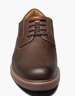 Florsheim Brown Norwalk Plain Toe Oxford Men's Dress Shoes 11369-215 -Vogue Shoes 13369 215 6 resized