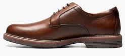 Florsheim Cognac Tumbled Norwalk Plain Toe Oxford Men's Dress Shoes 13369-222 9 Florsheim Cognac Tumbled Norwalk Plain Toe Oxford Men's Dress Shoes 13369-222 -Vogue Shoes 13369 222 4 resized