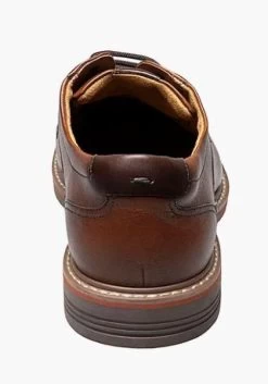 Florsheim Cognac Tumbled Norwalk Plain Toe Oxford Men's Dress Shoes 13369-222 11 Florsheim Cognac Tumbled Norwalk Plain Toe Oxford Men's Dress Shoes 13369-222 -Vogue Shoes 13369 222 6 resized
