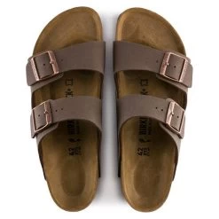 Birkenstock Mocha Arizona Birkibuck Womens Sandals Narrow N151183 -Vogue Shoes 151181 151183 top resized 1