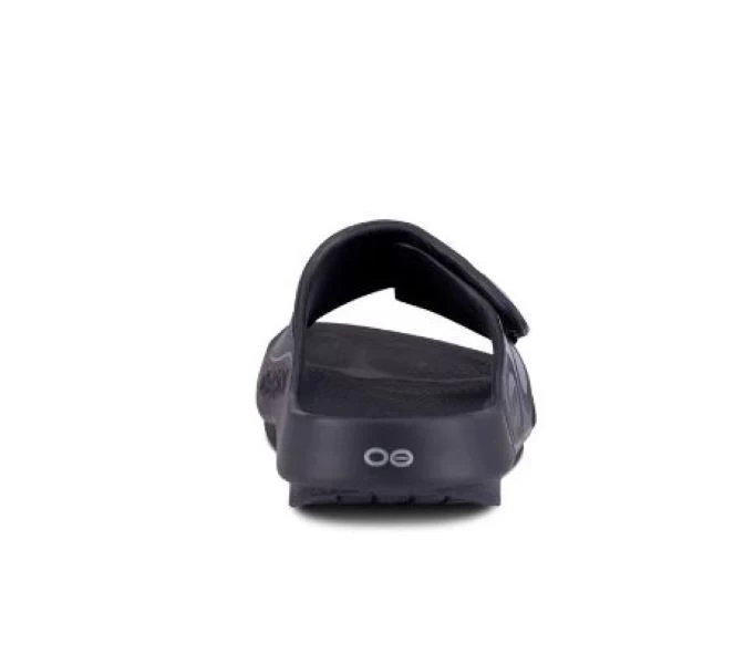 Oofos Gray Ooahh Sport Flex Mens Sandal 1550-BLKGRY 6 Oofos Gray Ooahh Sport Flex Mens Sandal 1550-BLKGRY - Image 4