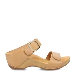 Dansko Tan Milled Burnished Tanya Womens Sandals 1711-371600 -Vogue Shoes 1711 371600 1