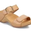 Dansko Tan Milled Burnished Tanya Womens Sandals 1711-371600 -Vogue Shoes 1711 371600